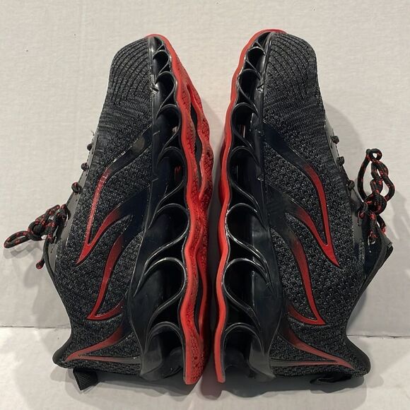 Dream Horse Men’s Steel Toe Shoes Sneakers Lace‎ Up Sz 6.5 Black Red #21032 - Picture 7 of 11